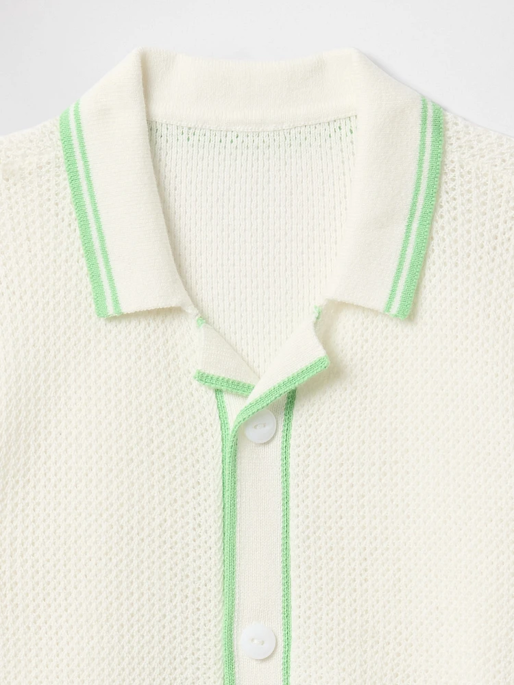 Baby & Toddler Textured Sweater Shirt