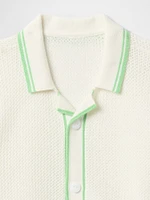 Baby & Toddler Textured Sweater Shirt