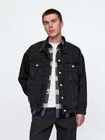 Veste classique emblématique en denim Washwell