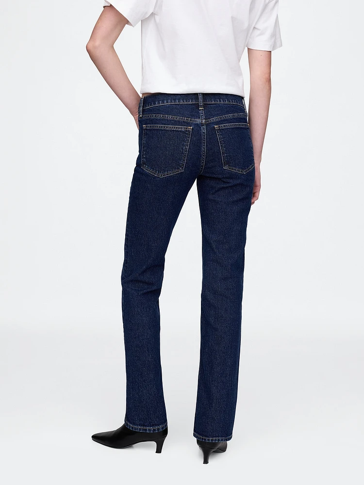Low Rise '90s Straight Jeans