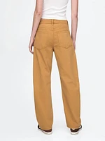 High Rise Barrel Jeans