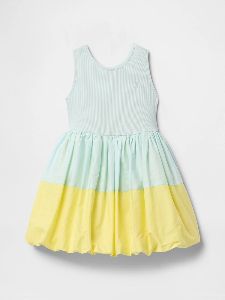 Baby & Toddler Mixed Media Bubble Dress