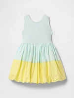 Baby & Toddler Mixed Media Bubble Dress
