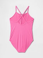 Kids Rib One-Piece Swimsuit