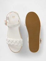 Kids Braided Espadrille Sandals