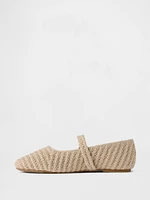 Kids Crochet Mary Jane Flats