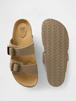 Kids Buckle Cork Sandals