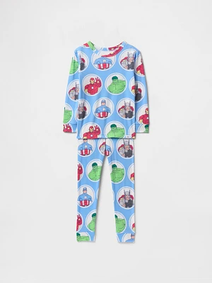 Pyjama Marvel en coton biologique brossé pour Bébé et Tout-petit