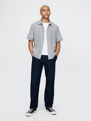 Linen-Cotton Khakis