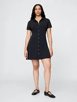 Polo Shirt Mini Dress