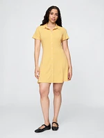 Polo Shirt Mini Dress