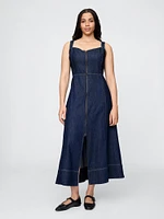 UltraSoft Denim Maxi Dress