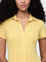 Polo Shirt Mini Dress