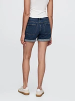 5" Mid Rise Girlfriend Denim Shorts