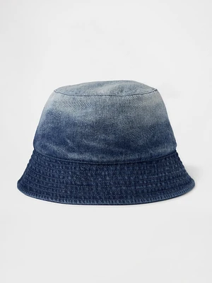 Ombre Denim Bucket Hat