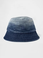 Ombre Denim Bucket Hat