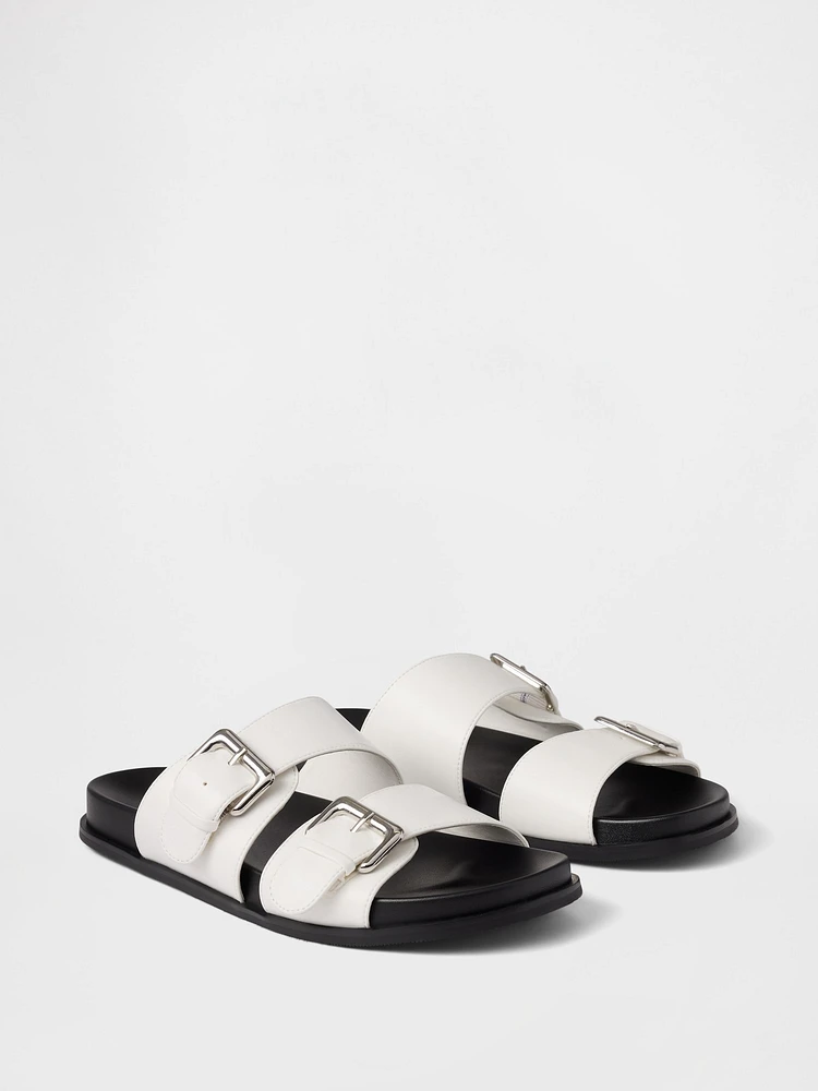 Double Buckle Sandals