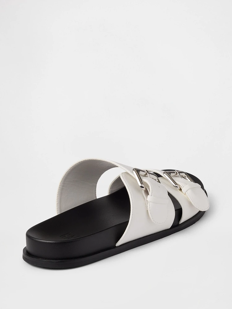 Double Buckle Sandals