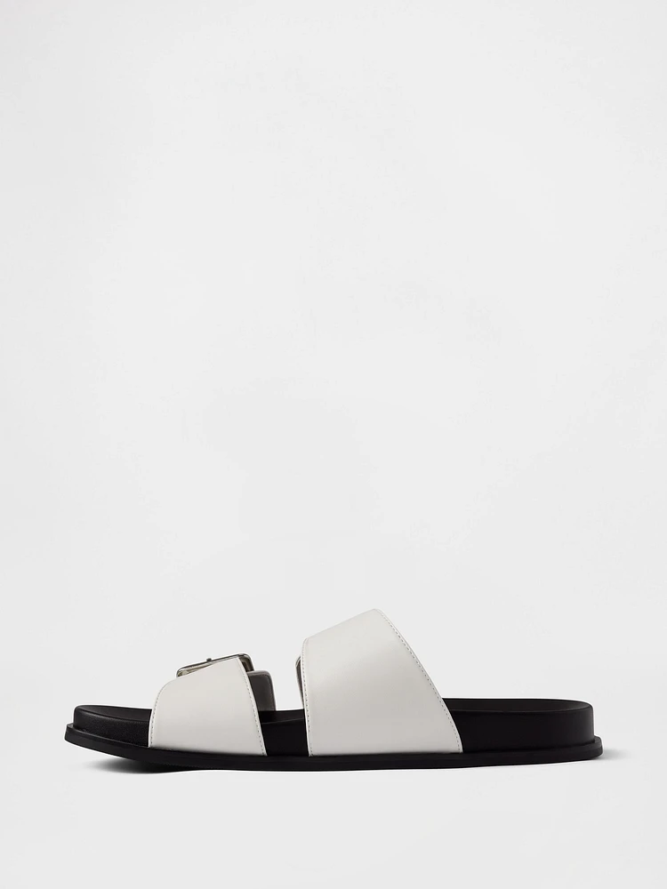 Double Buckle Sandals