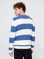 Classic Cable-Knit Sweater