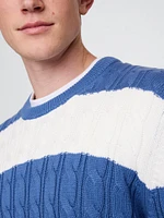 Classic Cable-Knit Sweater