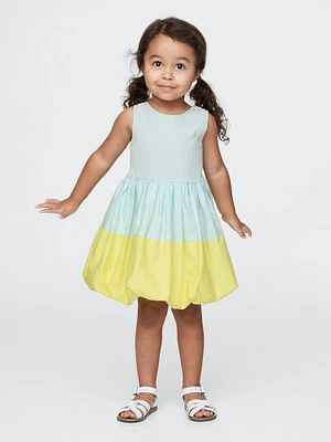 Baby & Toddler Mixed Media Bubble Dress