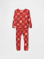 Pyjama en coton biologique brossé Cars de Gap x pour Tout-petit et Bébé