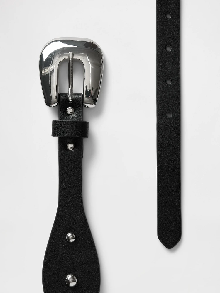 Vegan Leather Belt