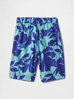 Kids 8" Recycled Swim Trunks