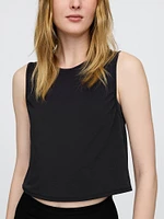 GapFit Breathe Cropped Muscle Tank Top