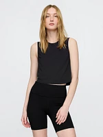 GapFit Breathe Cropped Muscle Tank Top