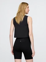 GapFit Breathe Cropped Muscle Tank Top