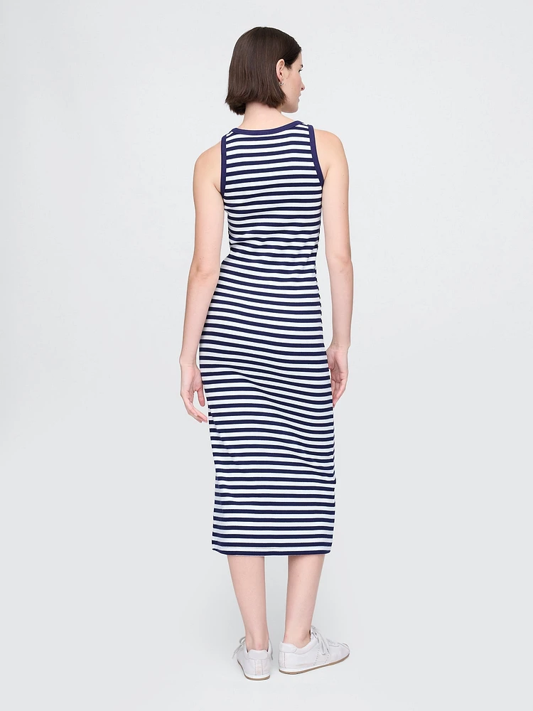 Rib Midi Tank Dress