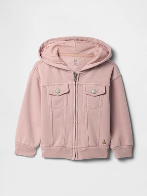 Veste à capuchon emblématique VintageDoux pour Bébé et Tout-petit