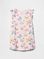 Baby & Toddler Butterfly Recycled PJ Dress
