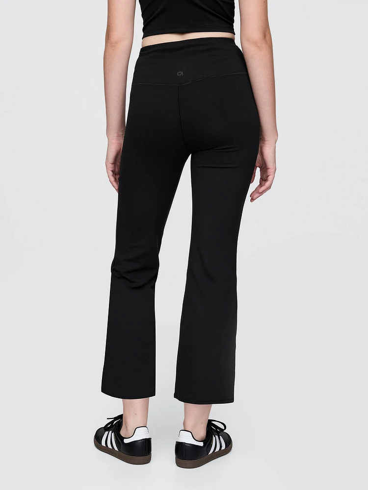 GapFit Smooth High Rise Crop Flare Leggings