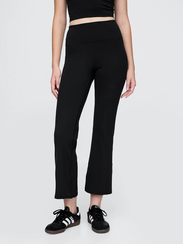 GapFit Smooth High Rise Crop Flare Leggings