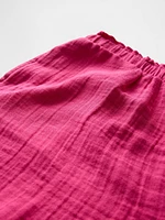 Kids Crinkle Gauze Easy Shorts