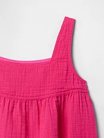 Kids Crinkle Gauze Swing Top