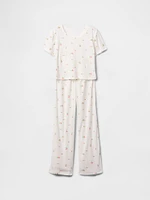 Kids Recycled Pointelle PJ Set