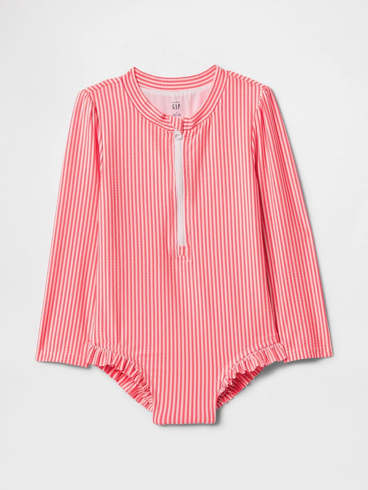 Baby & Toddler Rash Guard Swim One-Piece