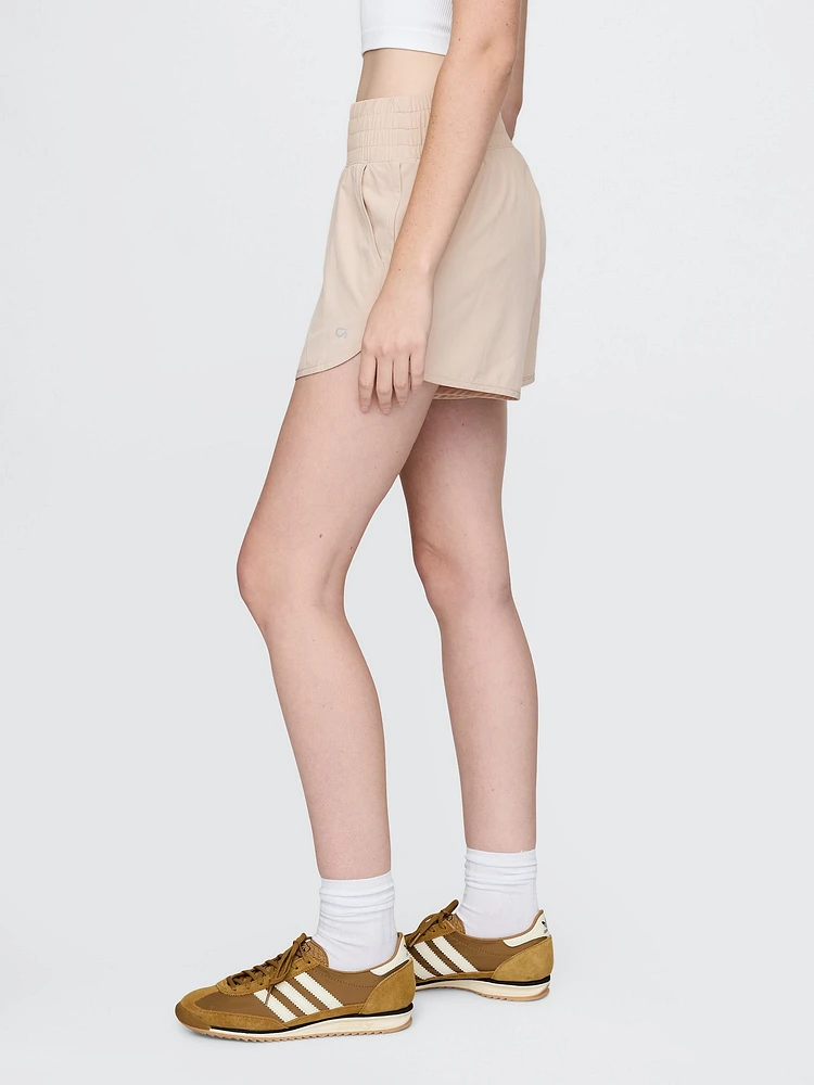 GapFit High Rise Running Shorts