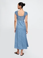 Denim Maxi Dress