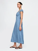 Denim Maxi Dress