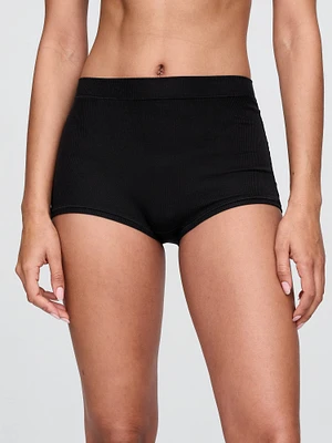 High Rise Modal Rib Shorty