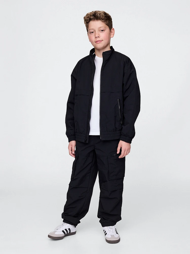 Kids Ripstop Nylon Windbreaker