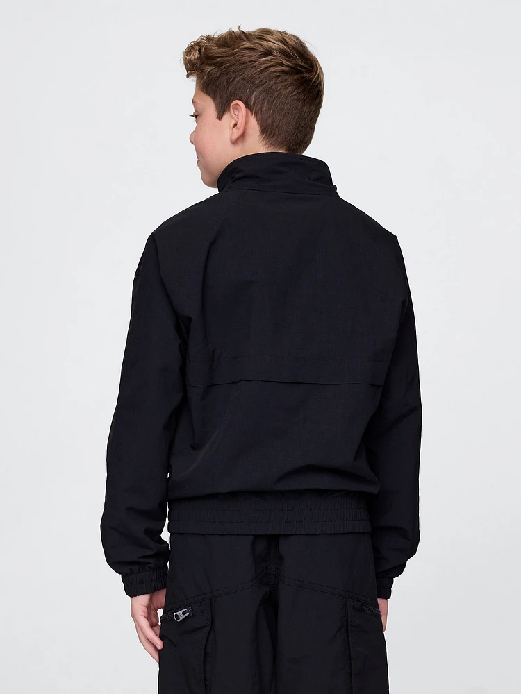 Kids Ripstop Nylon Windbreaker