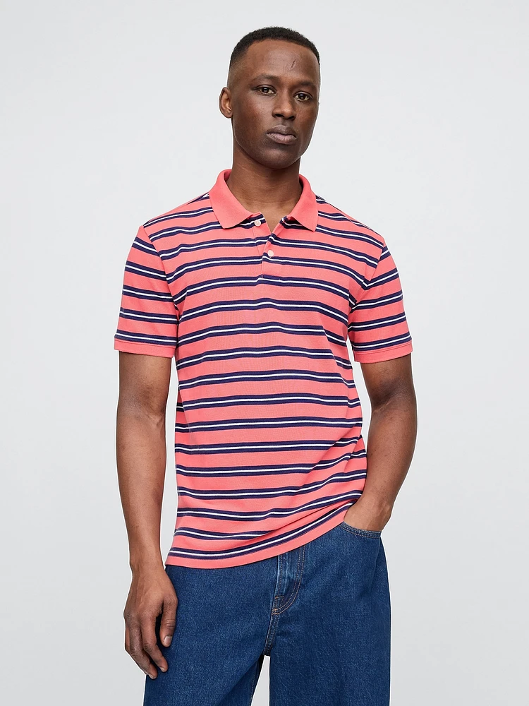 Pique Polo Shirt
