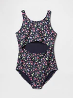 Kids Cutout Swim One-Piece
