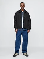 Sherpa-Lined Shirt Jacket